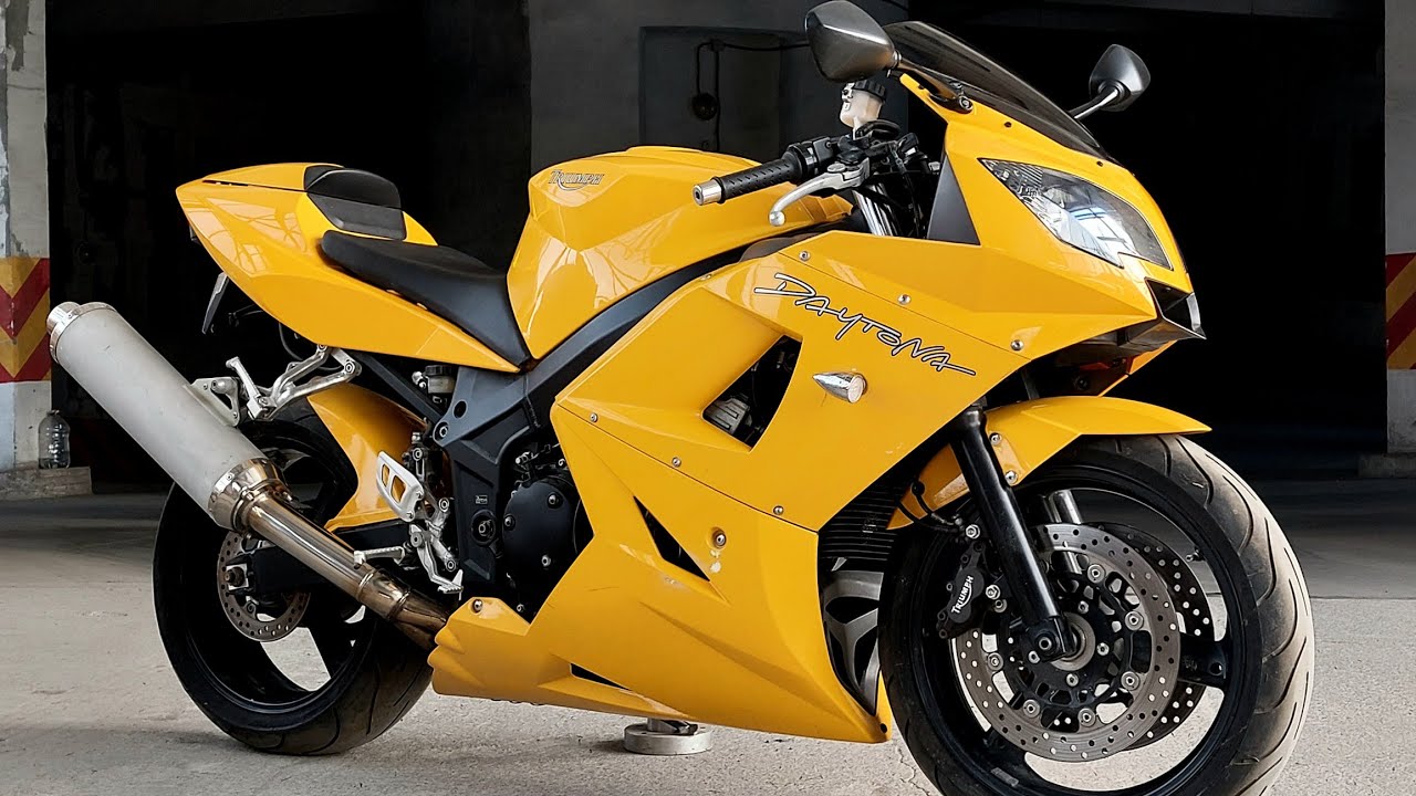 Triumph Daytona 600 - конкурент Ninja, CBR и R6🤘