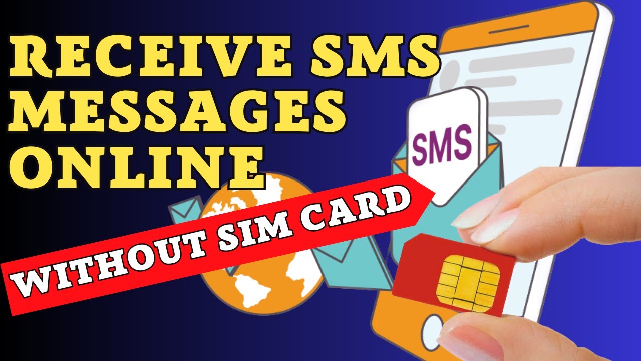 Can I receive SMS through the internet? / Receive SMS messages online without a SIM Card