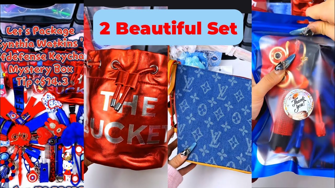 2 Sets😱‎Huge 40 scoop order packing| Satisfying ASMR| Selfdefense & Cutebag| Enjoy💋