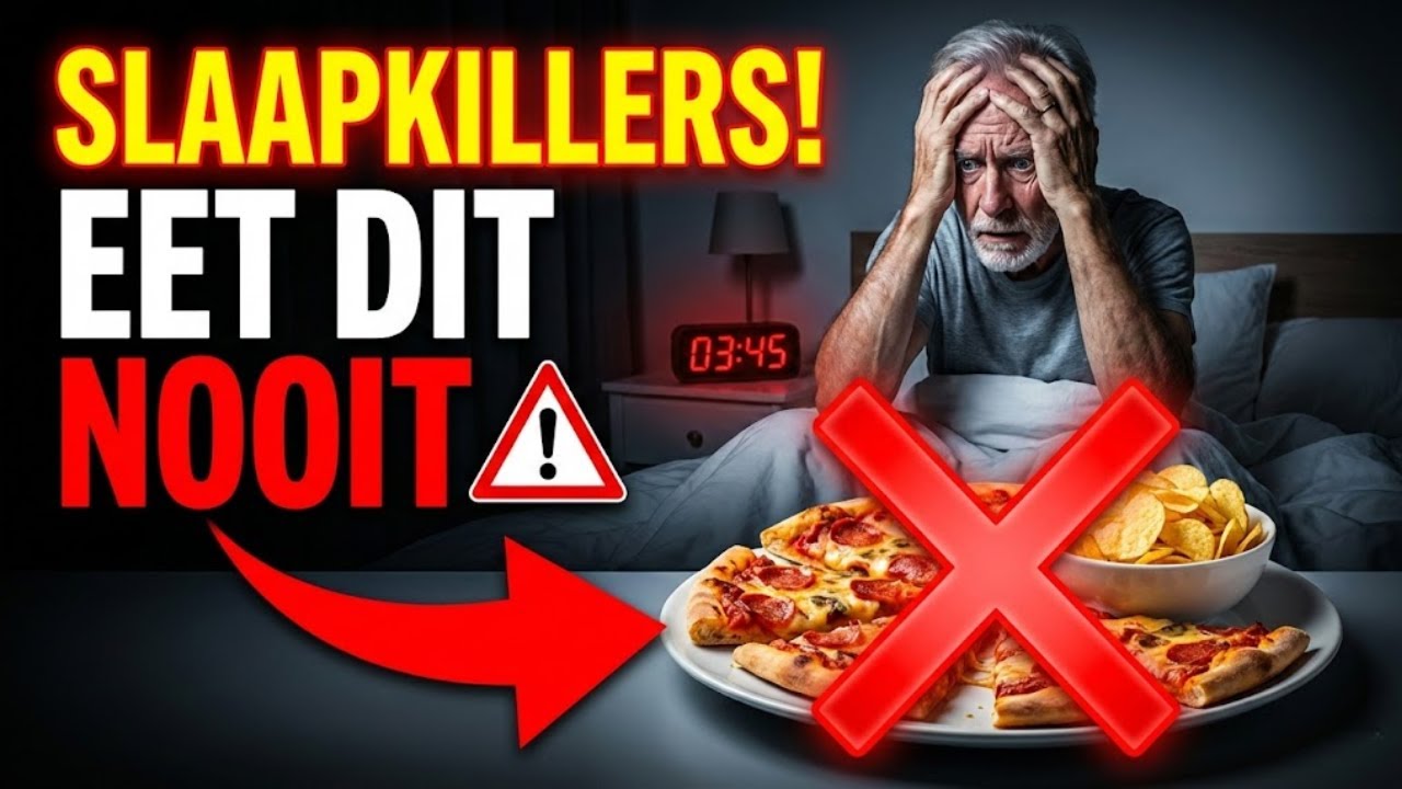 Slaapkillers! Eet deze 5 snacks nooit voor het slapengaan