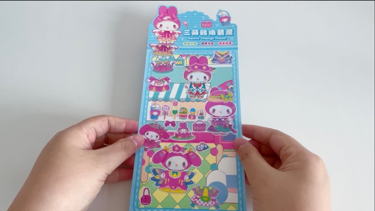 [ASMR]Super cute Sanrio story stickers!