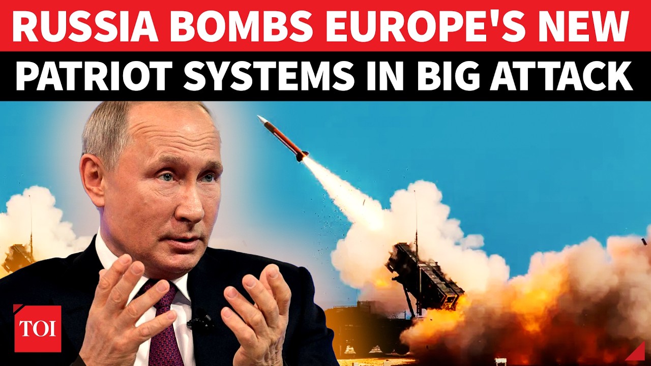 BIG! Putin Goes After Europe's New PATRIOT Shield; Chilling Overnight Russian Bombing Campaign