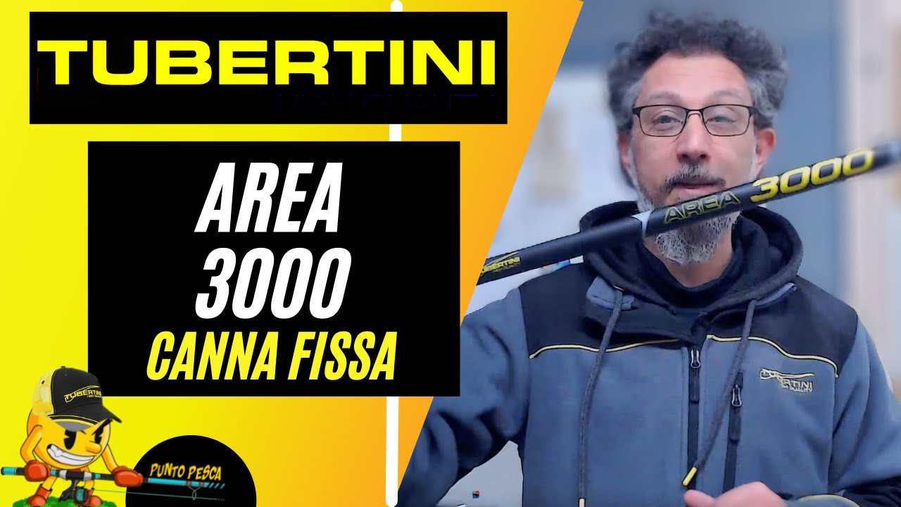 Novita 2022 🎣 Canna fissa Tubertini Area 3000 : Punto Pesca