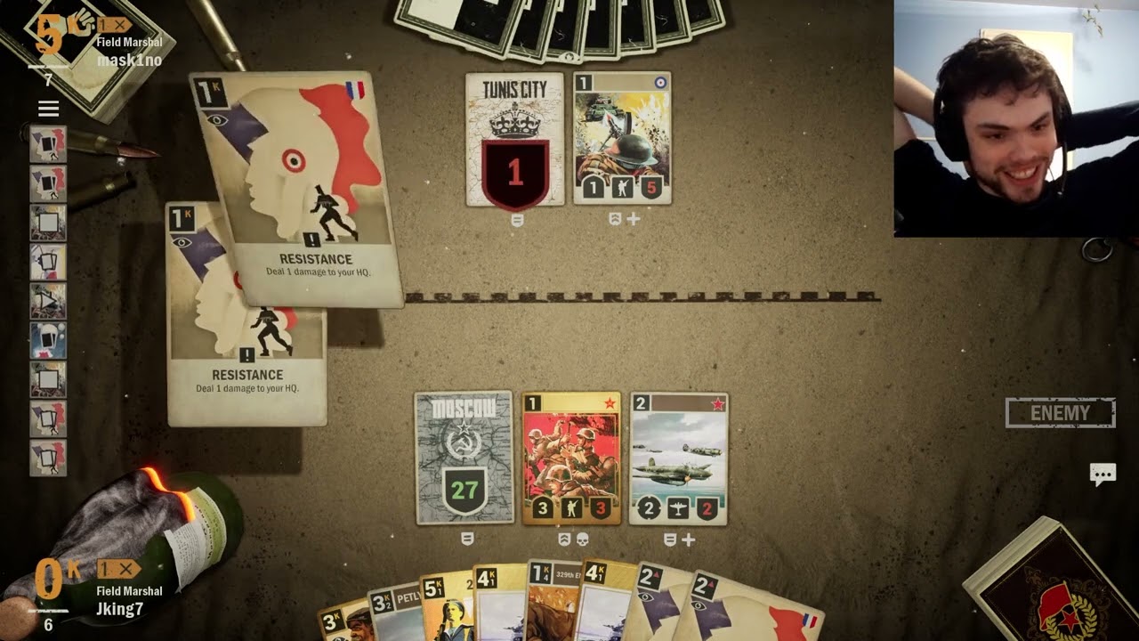 KARDS Friendlies: Jking7 vs Mask1no
