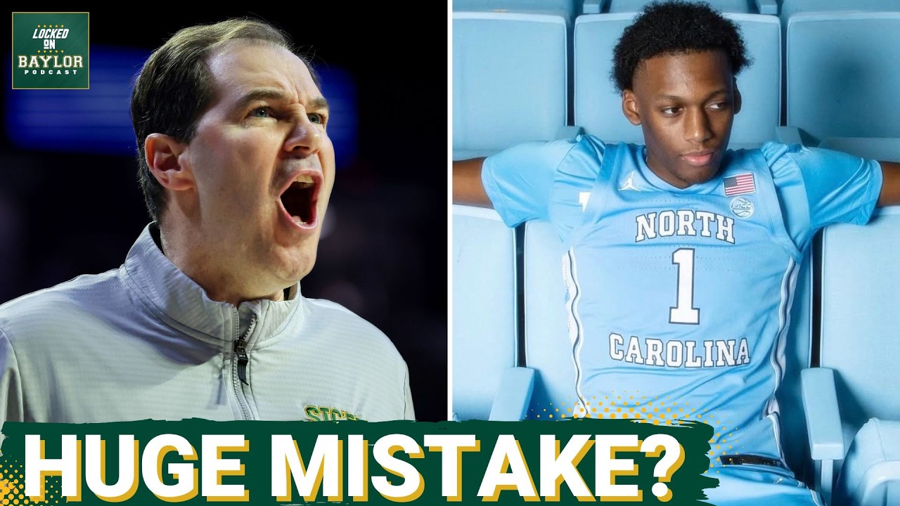 DISASTER: Baylor's BRUTAL Season Cost Them Their FUTURE? 5-Star Recruit Picks North Carolina Instead