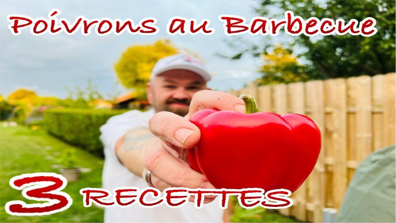 Poivrons au Barbecue, 3 Recettes