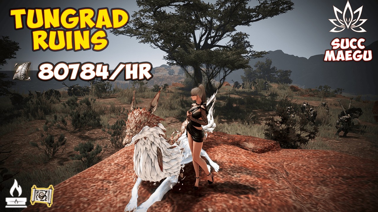 BDO | Tungrad Ruins - Succession Maegu | 80.8k Trash Lv2 + Agris | (Combo in description)