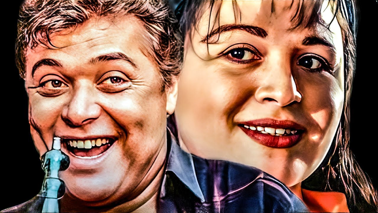 الهام شاهين و محمود عبد العزيز فى الفيلم النادر الممتع المثير ( الطيب والشرس والجميلة )