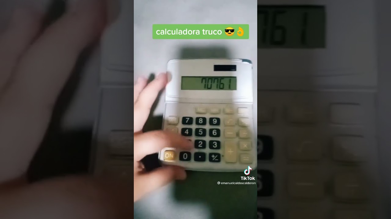 Calculadora truco 😎👌