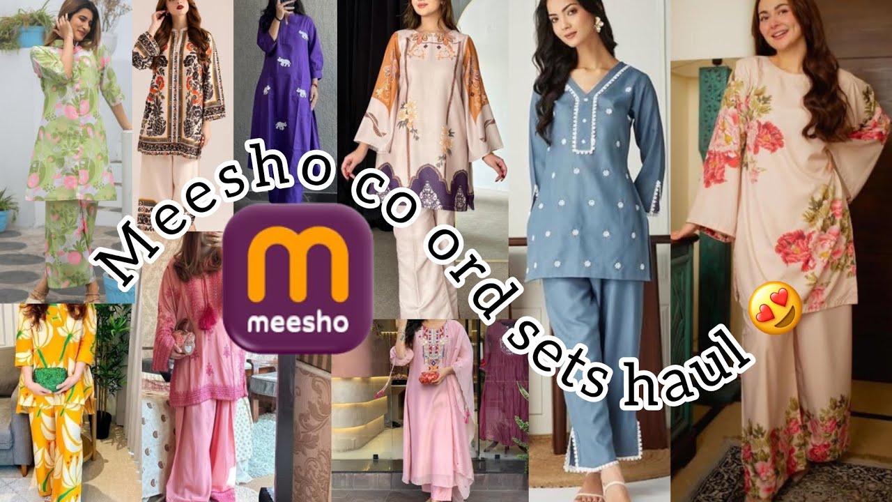 Meesho Viral Coord Set Haul Under Rs 500/- 😍😱 Cheapest Kurta Set Haul 💸 ❗️Must Watch❗️@Fauziakhan44 