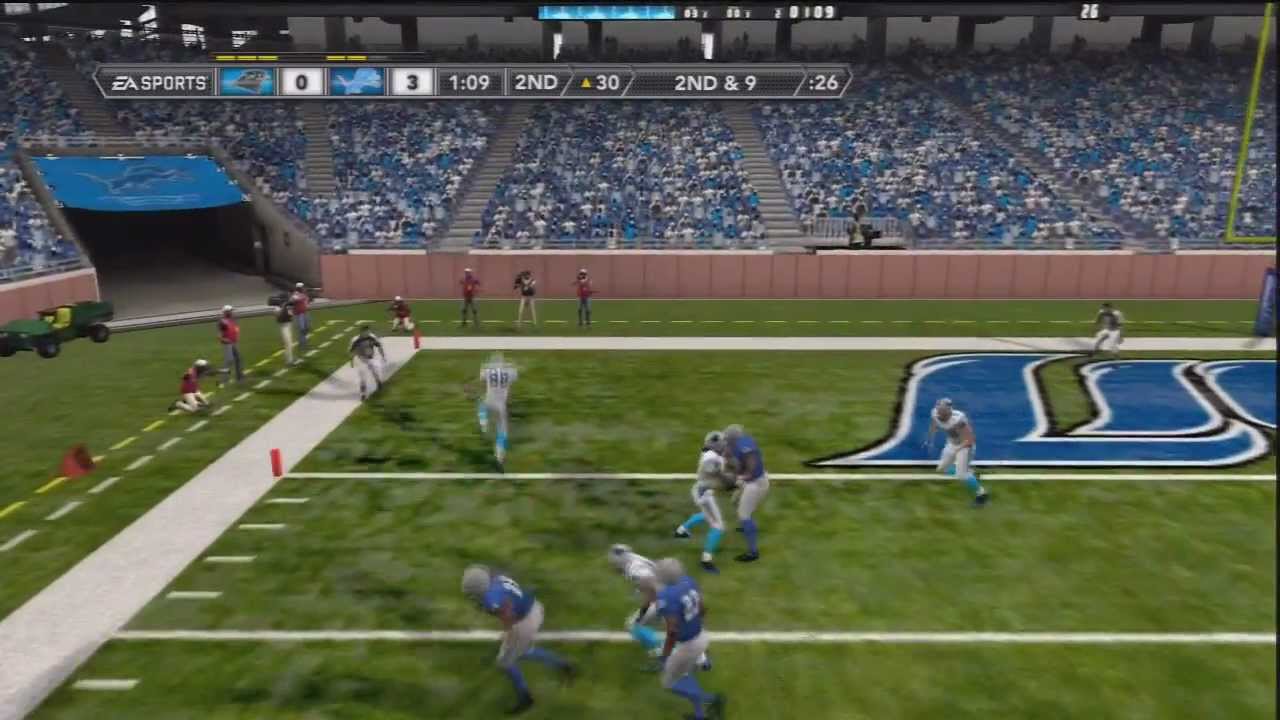 Madden 12 Gameplay & Commentary | Ranked Match | Panthers vs Lions