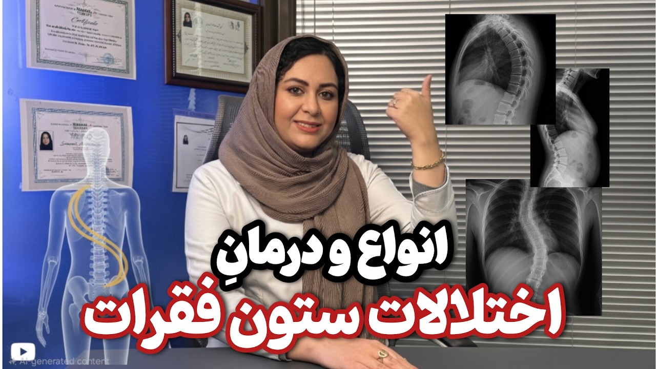 فکر می‌کنی صاف ایستادی؟ ستون فقراتت نظر دیگه‌ای داره!😳