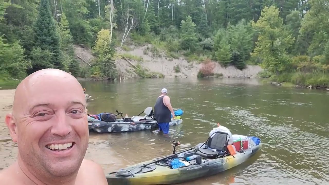 5 Day Manistee River Kayak Camping Trip