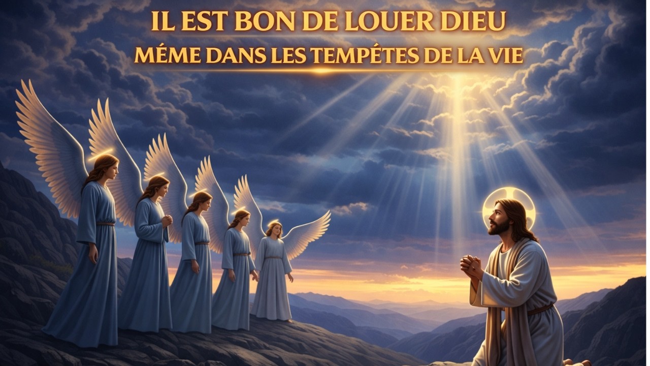 Il Est Bon de Louer Dieu Même Dans Les Tempêtes de La Vie  Louange de Confiance