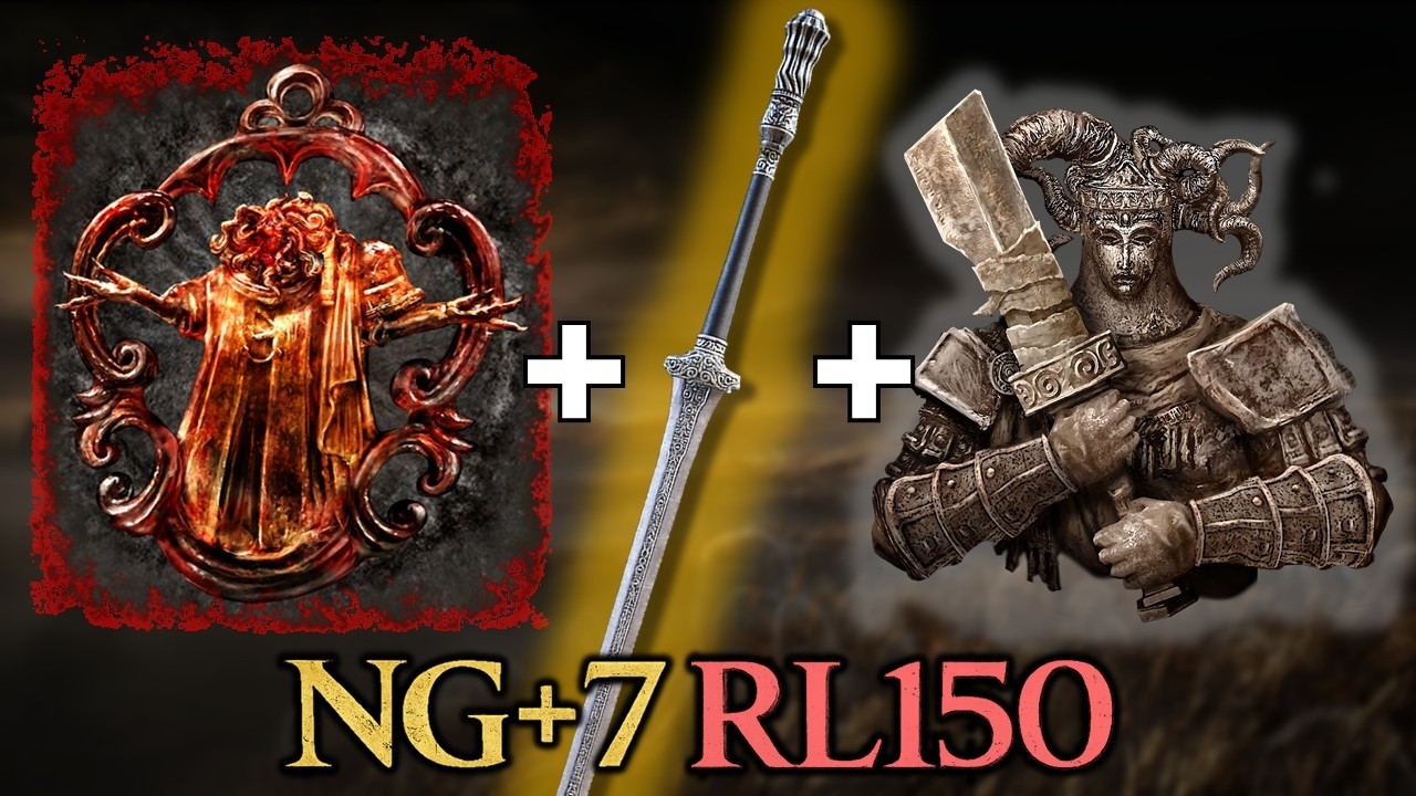 Bleed Milady RL150 | Boss Fights No HIT | NG+7 Build | Elden Ring