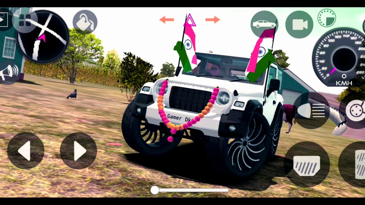 Indian car simulator 3d #thar #viral #2026