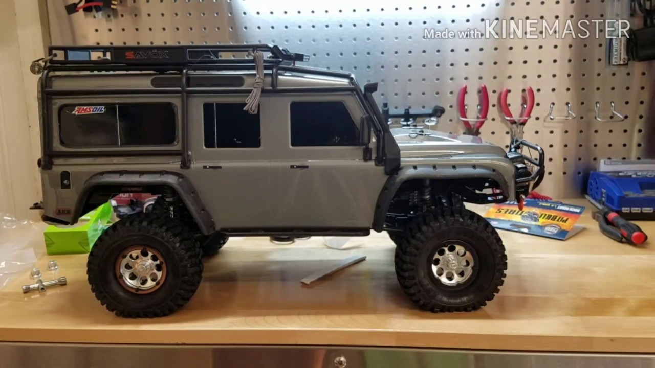 Axial beadlock rims with Pitbull rock beast tires install