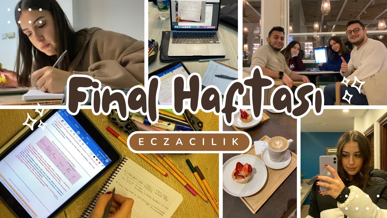 FARMASÖTİK KİMYA 4 FİNAL SINAVINA HAZIRLANIYORUM - study vlog, yoğun çalışma, eczacılık fakültesi