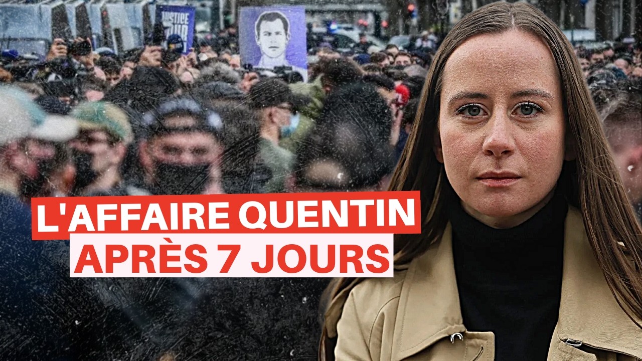 La marche pour Quentin : Entre recueillement et... saluts n*zis ?