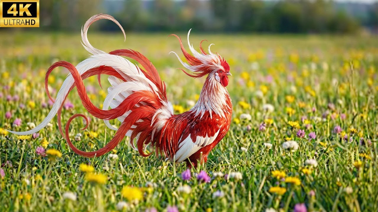 Top 50 Hottest, Most Beautiful & Strange Birds in the World 🐦💧 Nature 4K ASMR  Flowing Water Sound