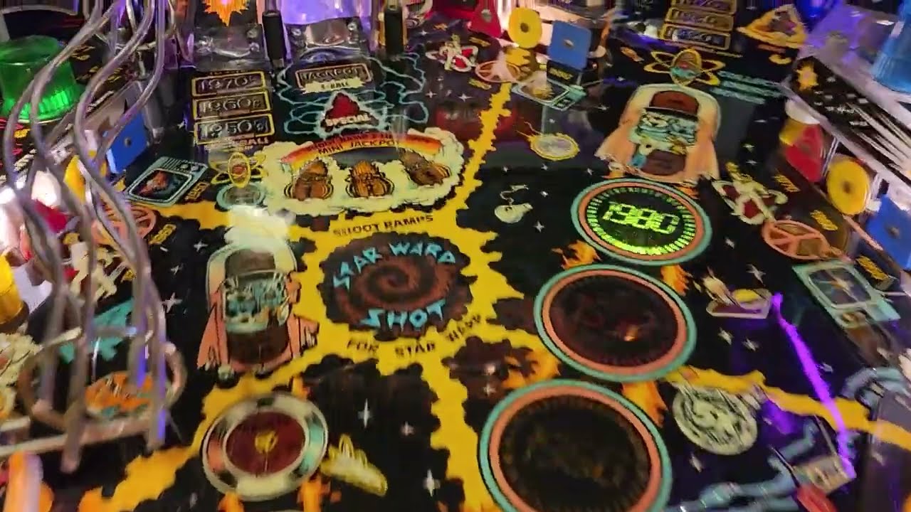 Data East Time Machine pinball restoration - Restauracion completa!