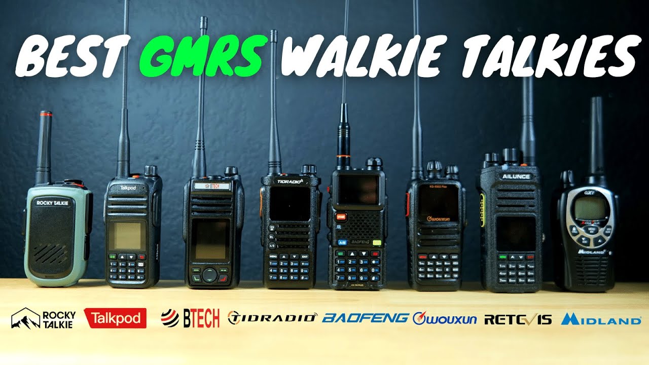 Сравнение раций GMRS Walkie Talkie (BTECH против Wouxun против Baofeng против Rockie Talkie проти...
