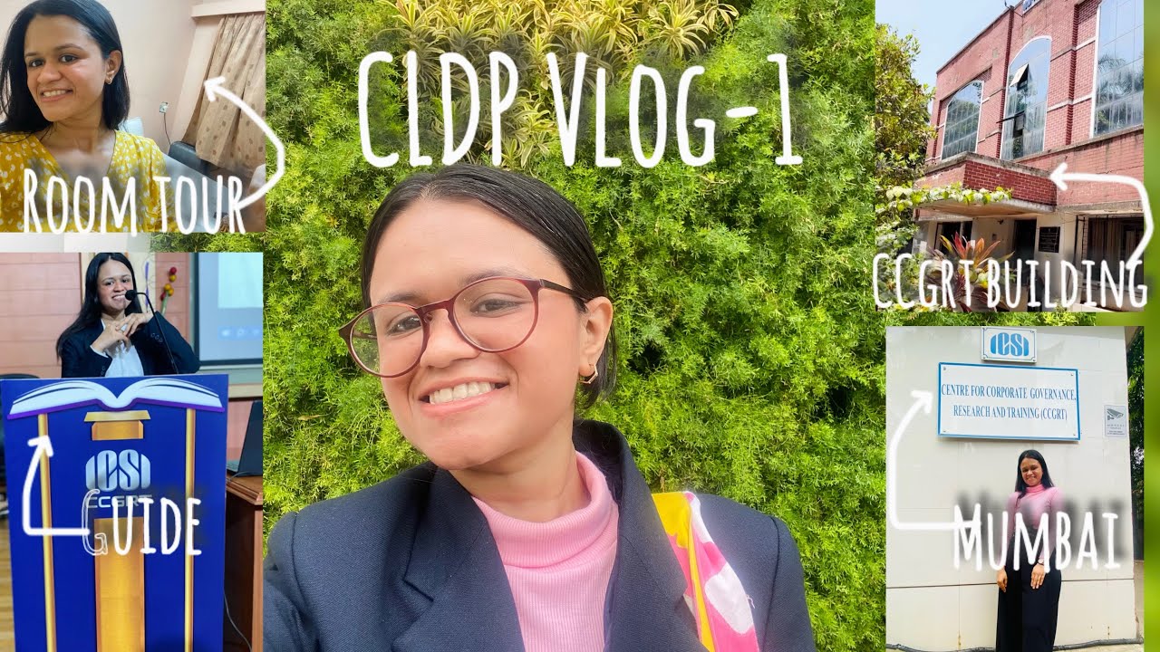 15 days CLDP for Company Secretary, Ccgrt Navi mumbai || Vlog-1
