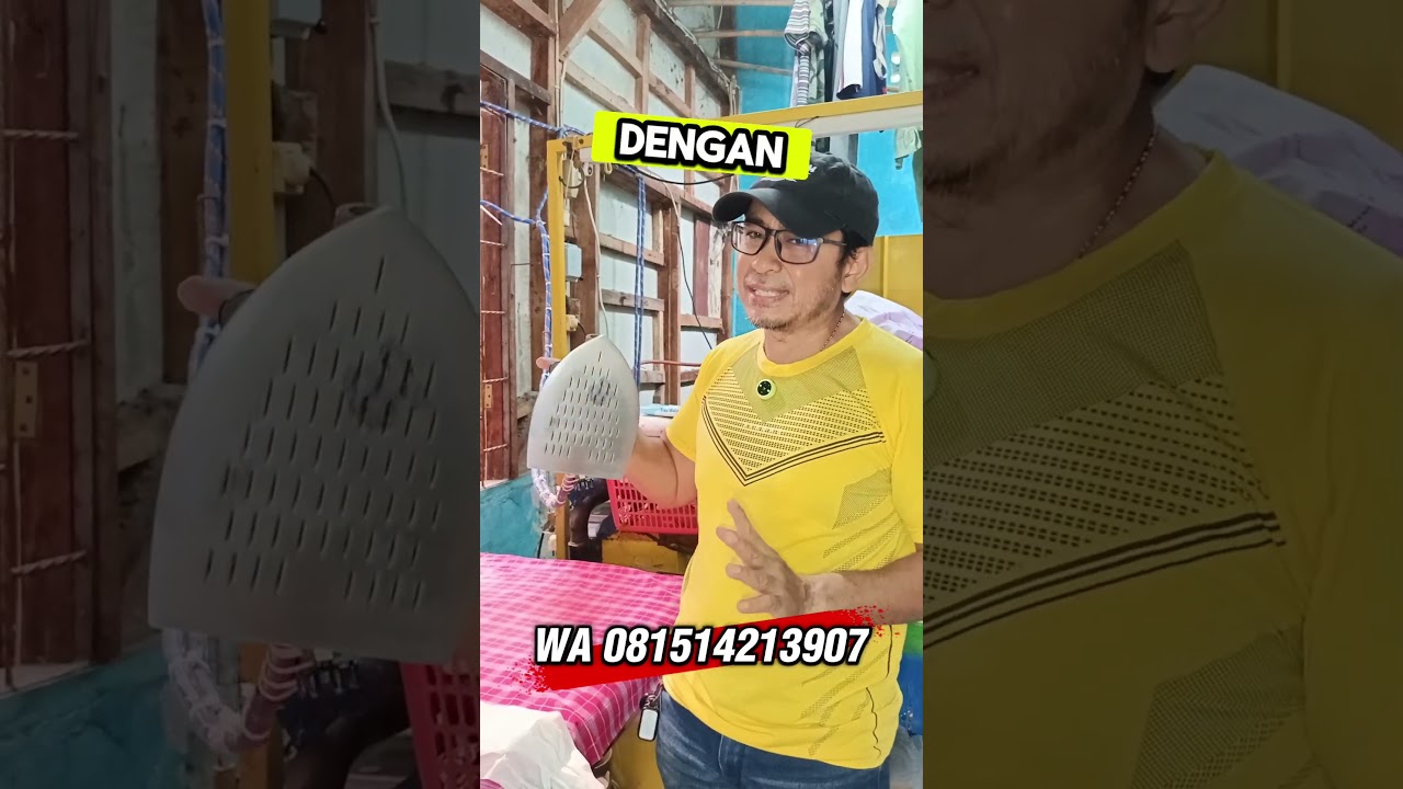 Setrika Uap Boiler Mempercepat Proses Setrika di Usaha Laundry Kiloan | Efisien, Cepat