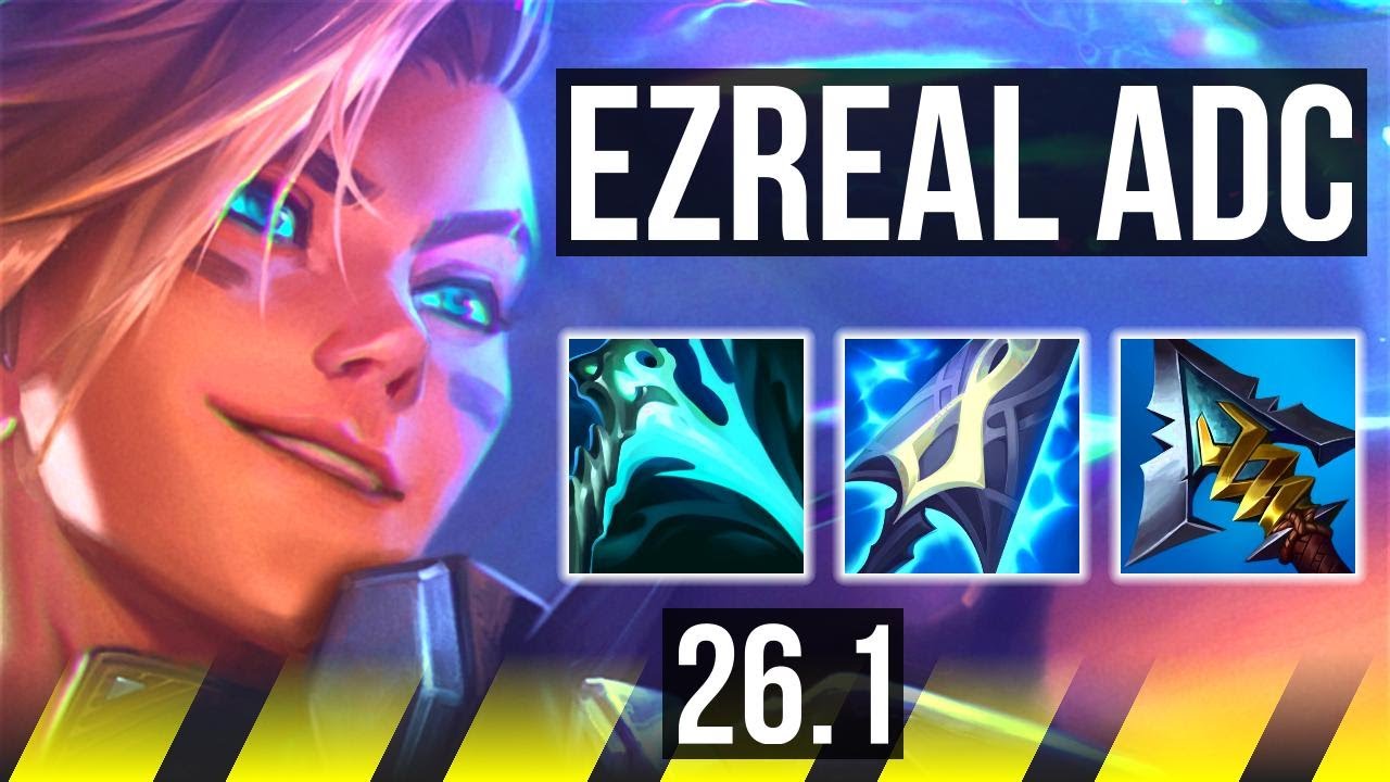 EZREAL & Karma vs YASUO & Alistar (ADC) | Good KDA: 14/1/6 | KR Master | 26.1