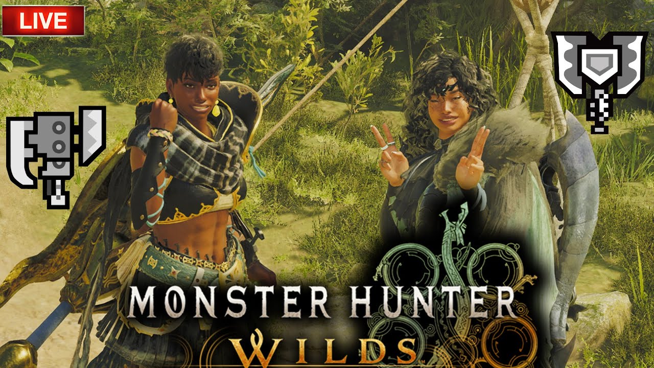 Various Hunts With My Girl Kira! Monster Hunter WIlds Beginner Stream
