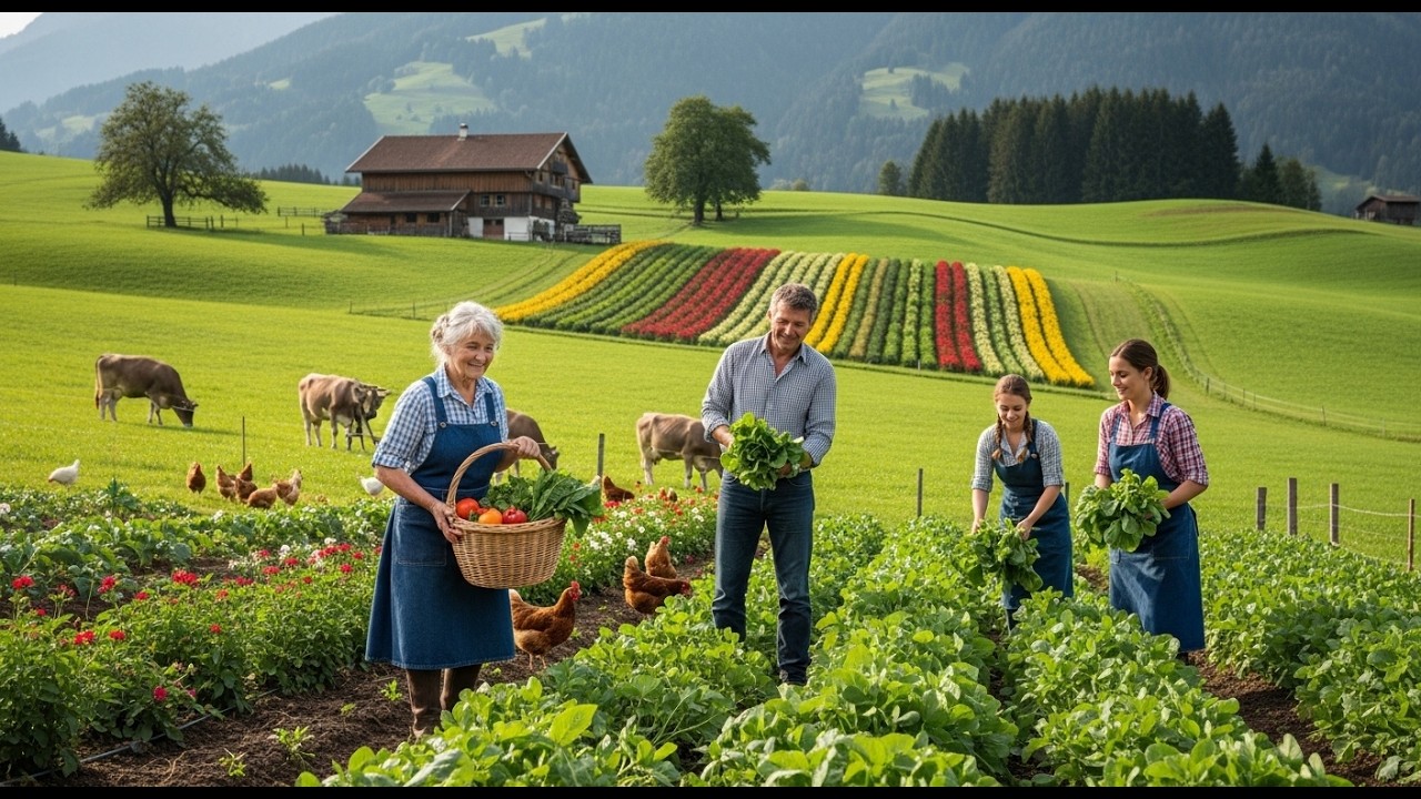 Peaceful Countryside Garden Life - A Natural Way to Grow and Harvest Sweet Potatoes