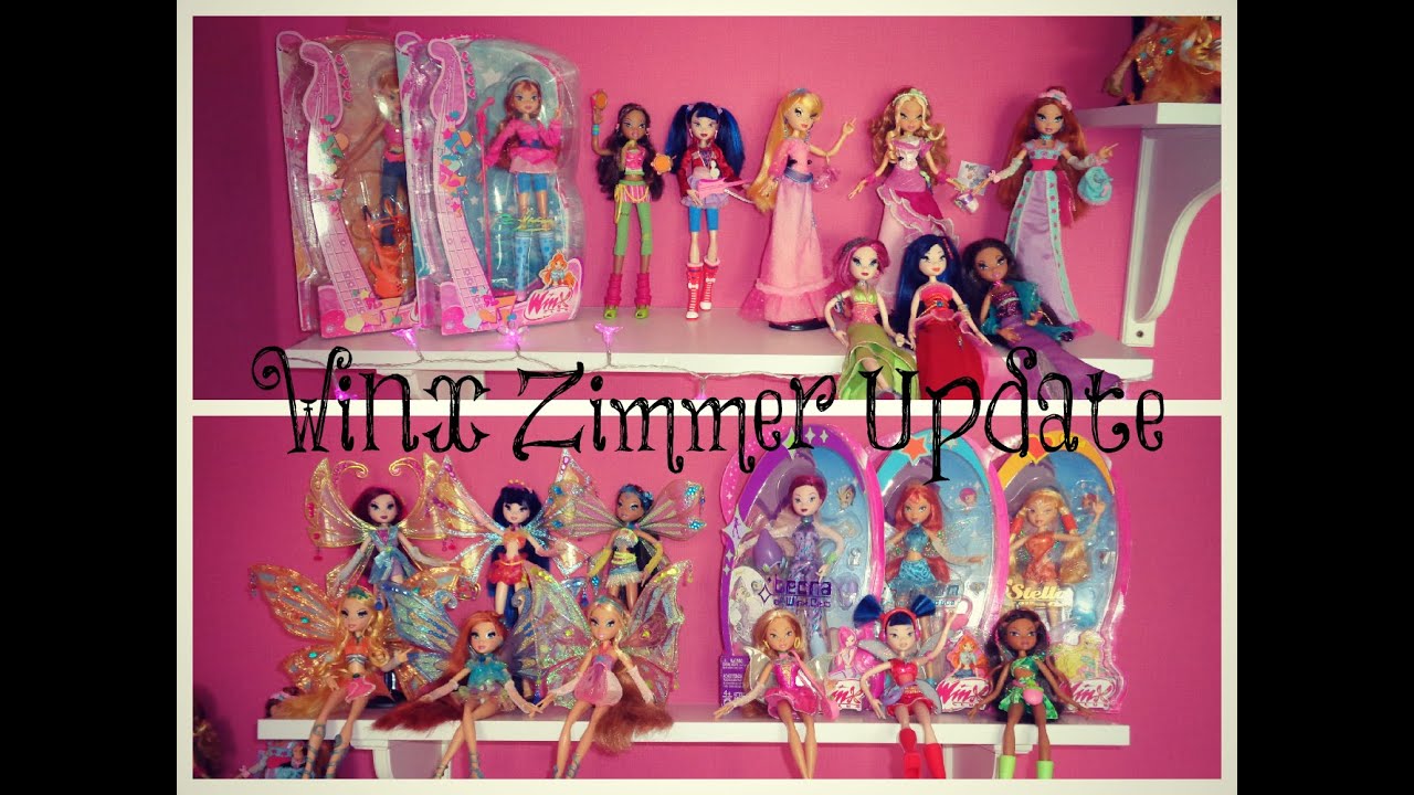 Winx Room Update - Neue Regale & Puppenständer