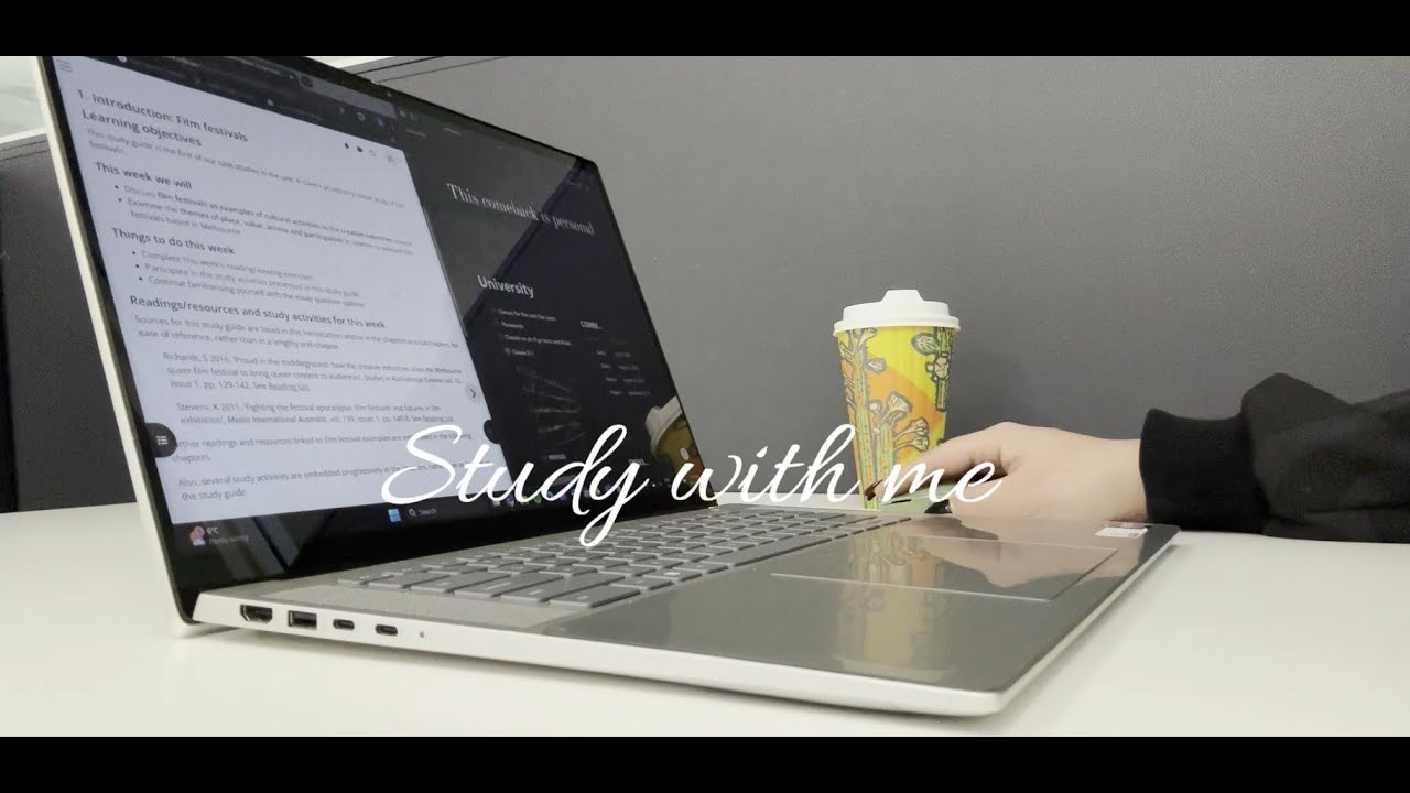 4.5 -Hour Study with me | At Uni library| Background noise and Lofi | Pomodoro 40-5 | Timer