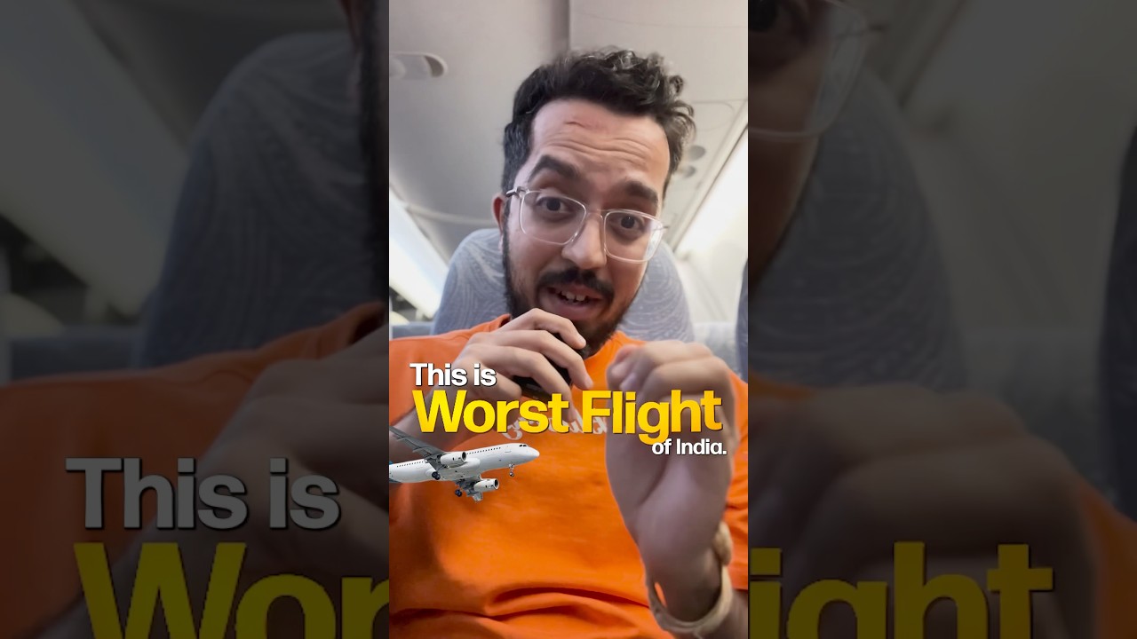 I Tried India’s Worst Airline✈️🤬