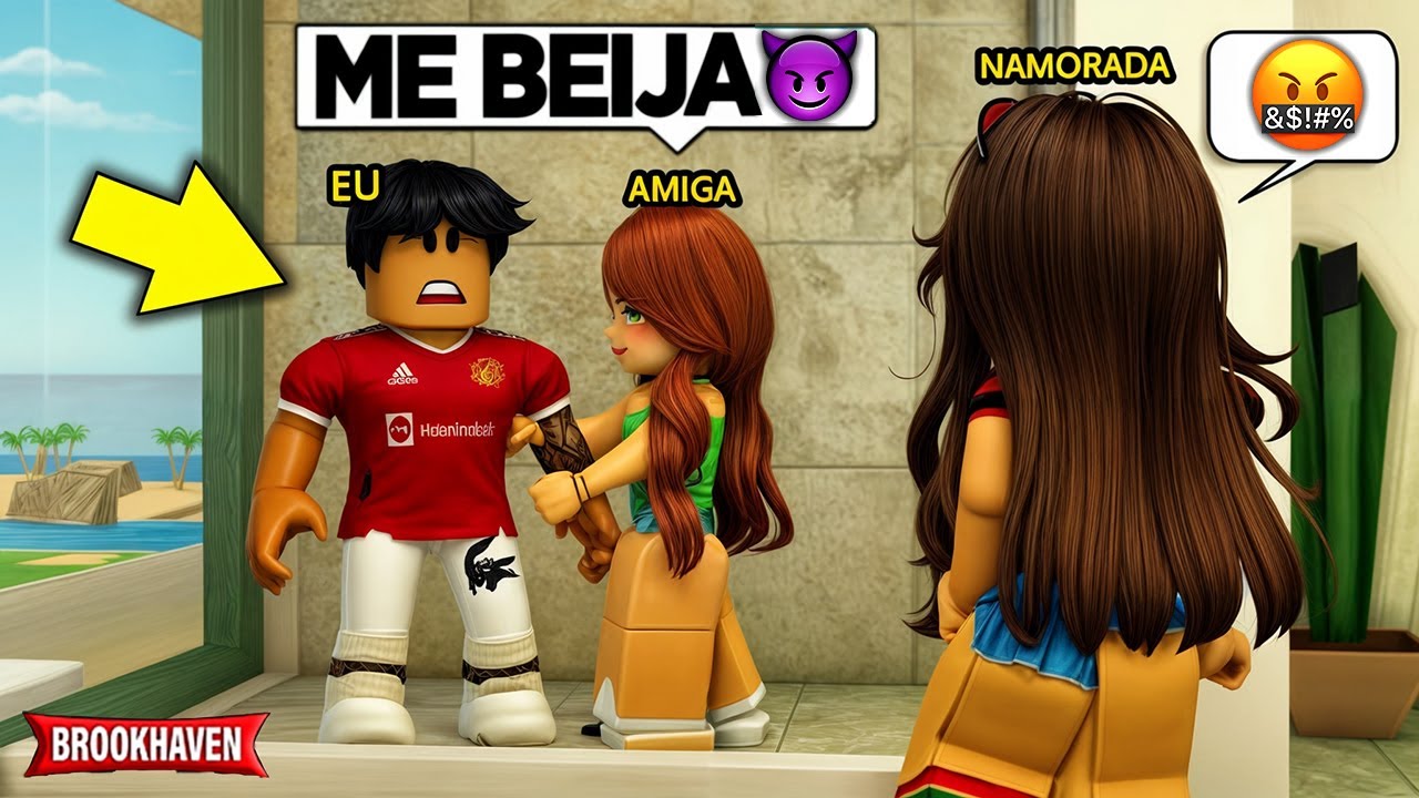 ANTES do CASAMENTO, ELA PEGOU SEU NAMORADO COM SUA MELHOR AMIGA... BROOKHAVEN RP Roblox