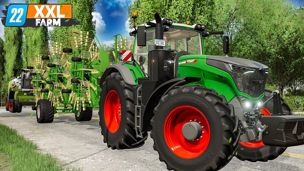 LS22: XXL-Schwader im Einsatz bei der Grassernte | XXL Farm #70 | FARMING SIMULATOR 22