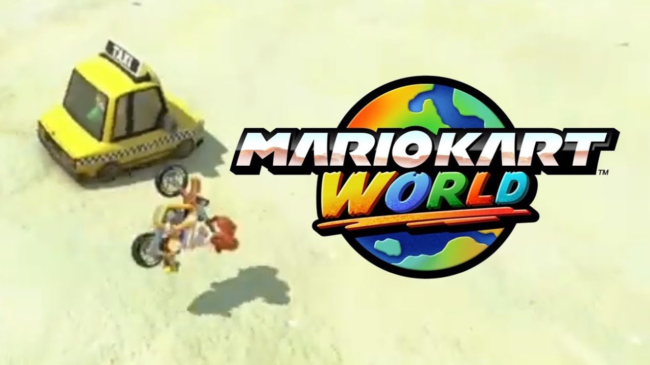 Mario Kart World: Knockout Tour - Cloud Rally (50cc)