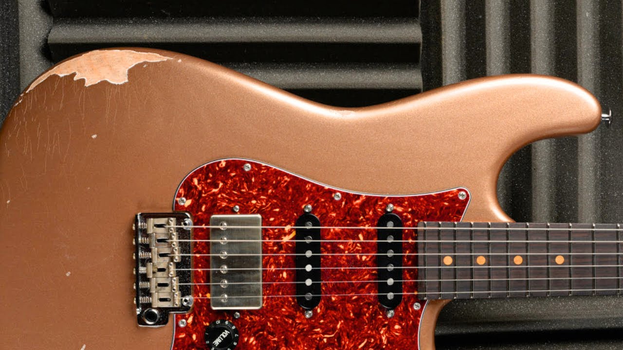 Steamy Blues Rock Guitar Backing Track Jam in A
