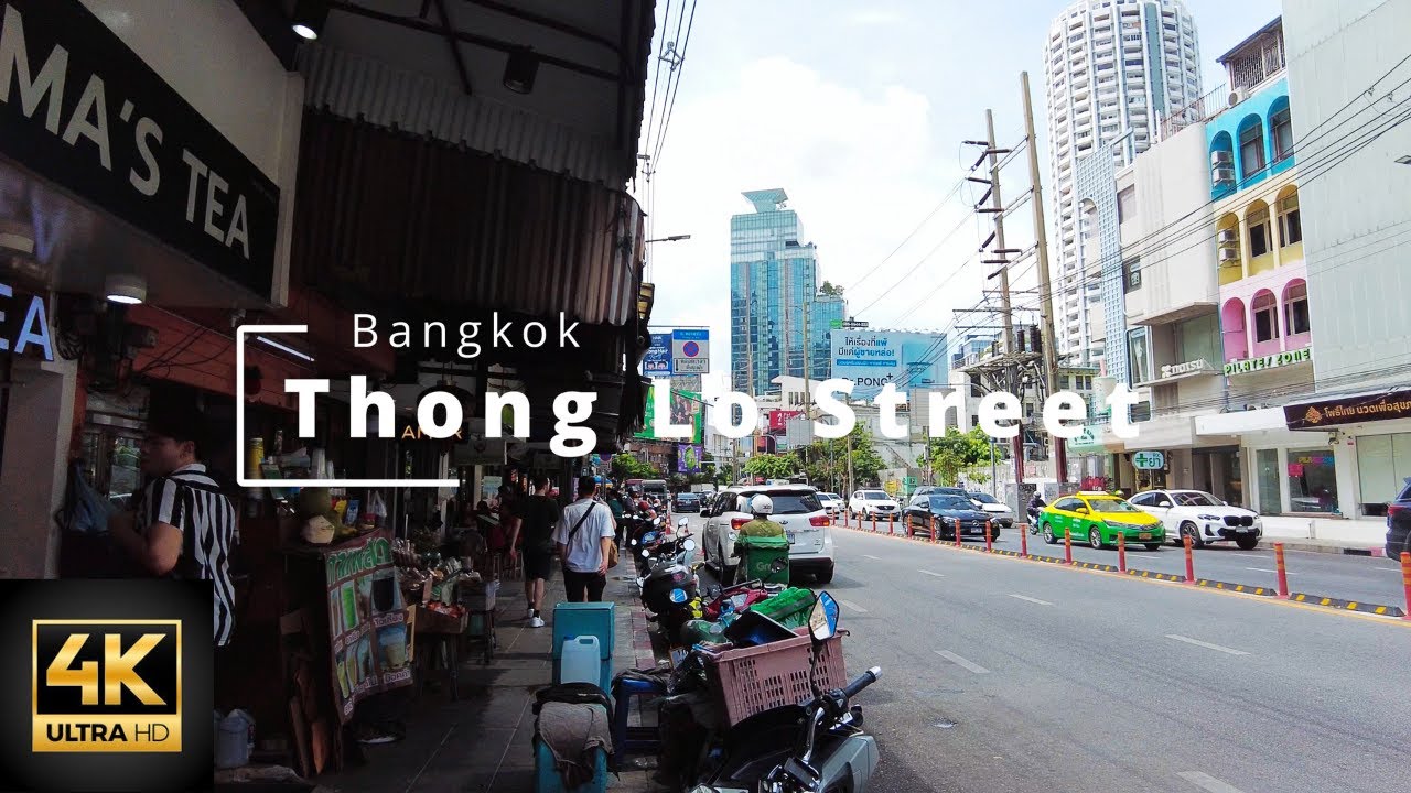 Trendy Thong Lo (Thong Lor) Street | Bangkok Thailand 🇹🇭 Walking Tour