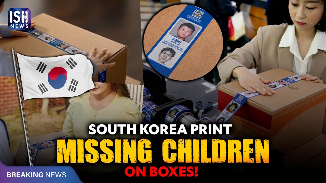 How South Korea Turned Delivery Tape Into a Nationwide Search for Missing Children | ISH News