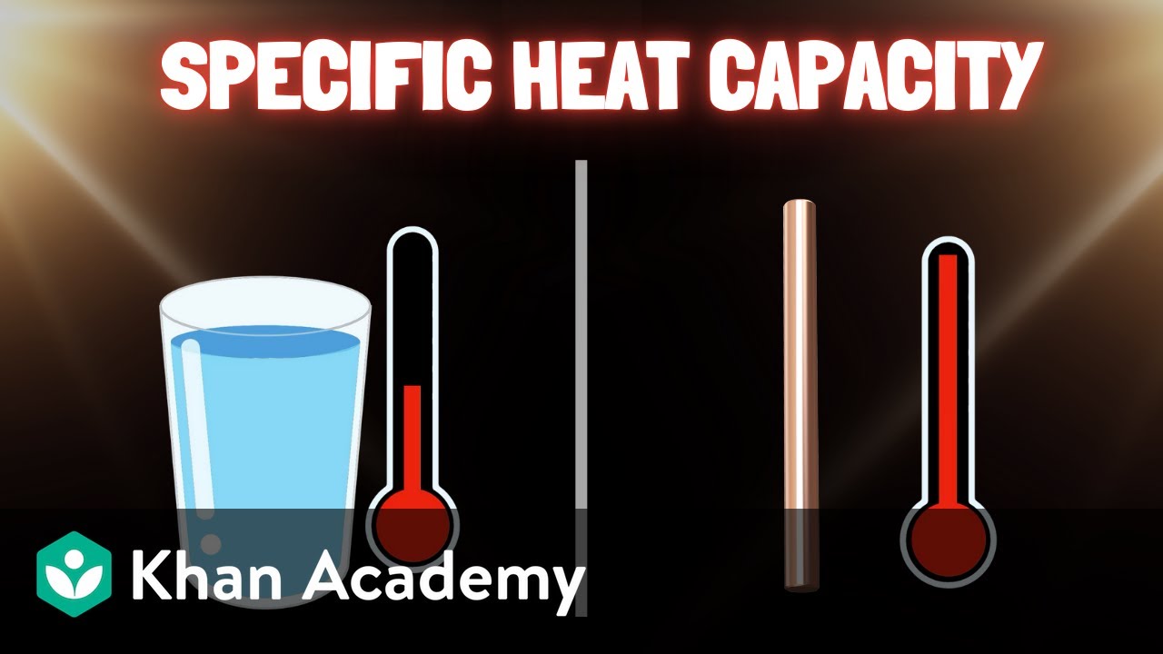 Heat capacity | Middle school chemistry | Khan Academy