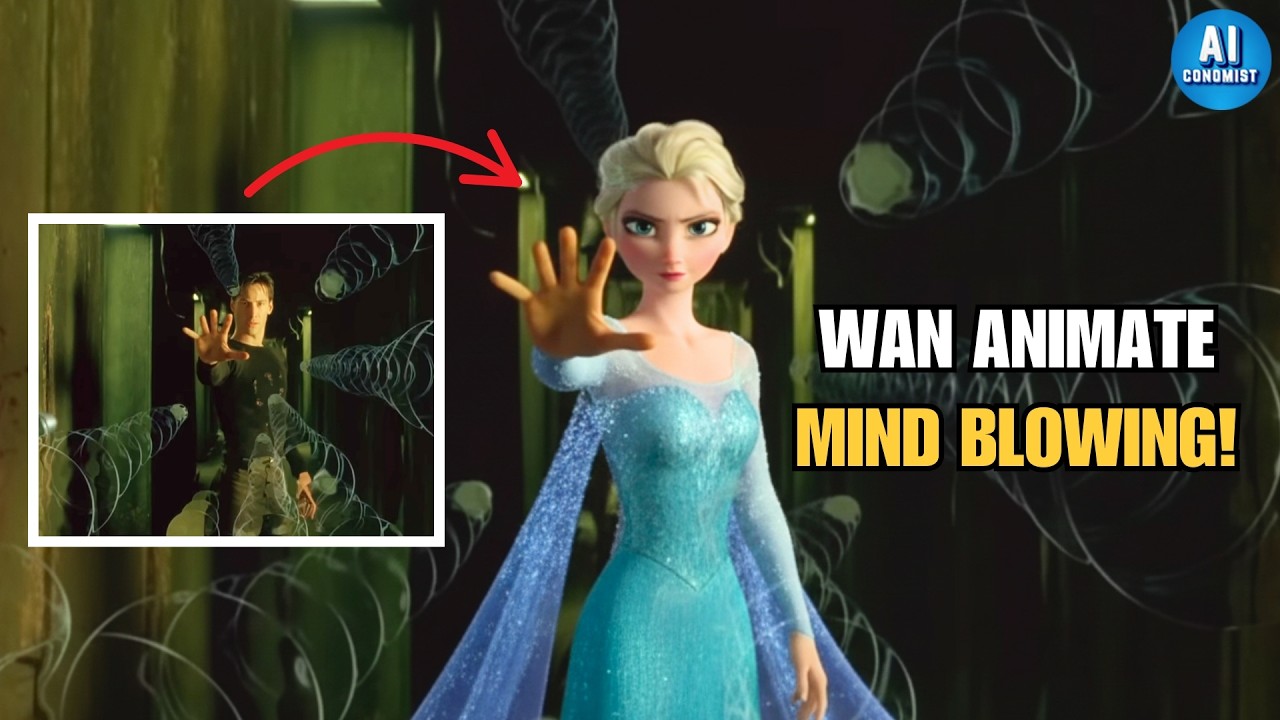 БЕСПЛАТНАЯ анимация персонажей с Wan-Animate! Замените любого персонажа в видео (урок по ComfyUI)
