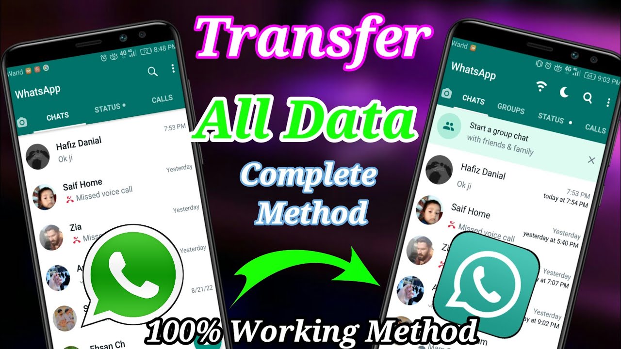 Перенос чатов и медиафайлов из WhatsApp в GBWhatsapp 2022 | Резервное копирование чатов WhatsApp в GB WhatsApp