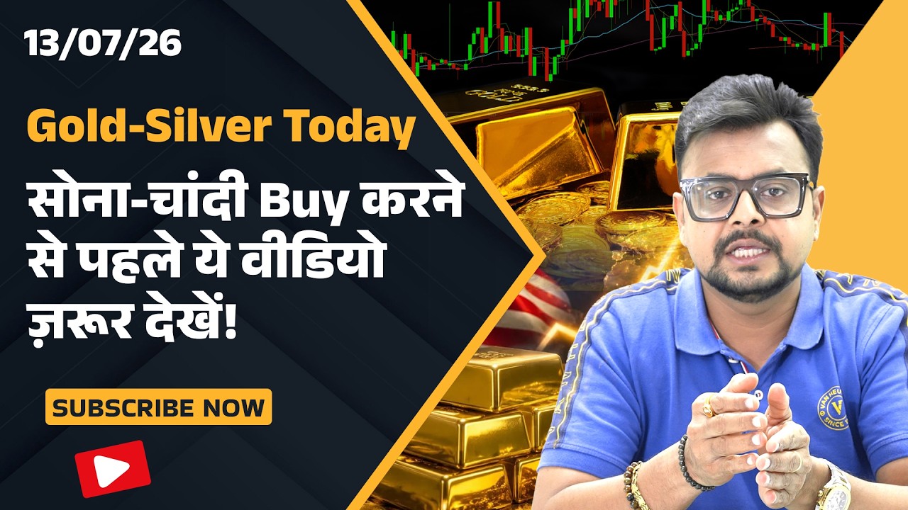 Gold-Silver Rate Today : BUY करने से पहले ये वीडियो देख लो! सबसे अहम Levels Note कर लो | Amit Jain