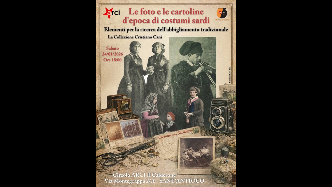 Le foto e le cartoline d’epoca di costumi sardi - La collezione Cristiano Cani