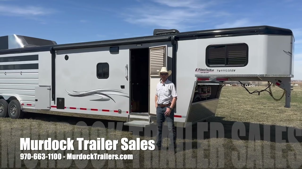 2023 Trails West Trails West Santa Fe Deluxe Living Quarters - Scott Murdock Trailers - LLC