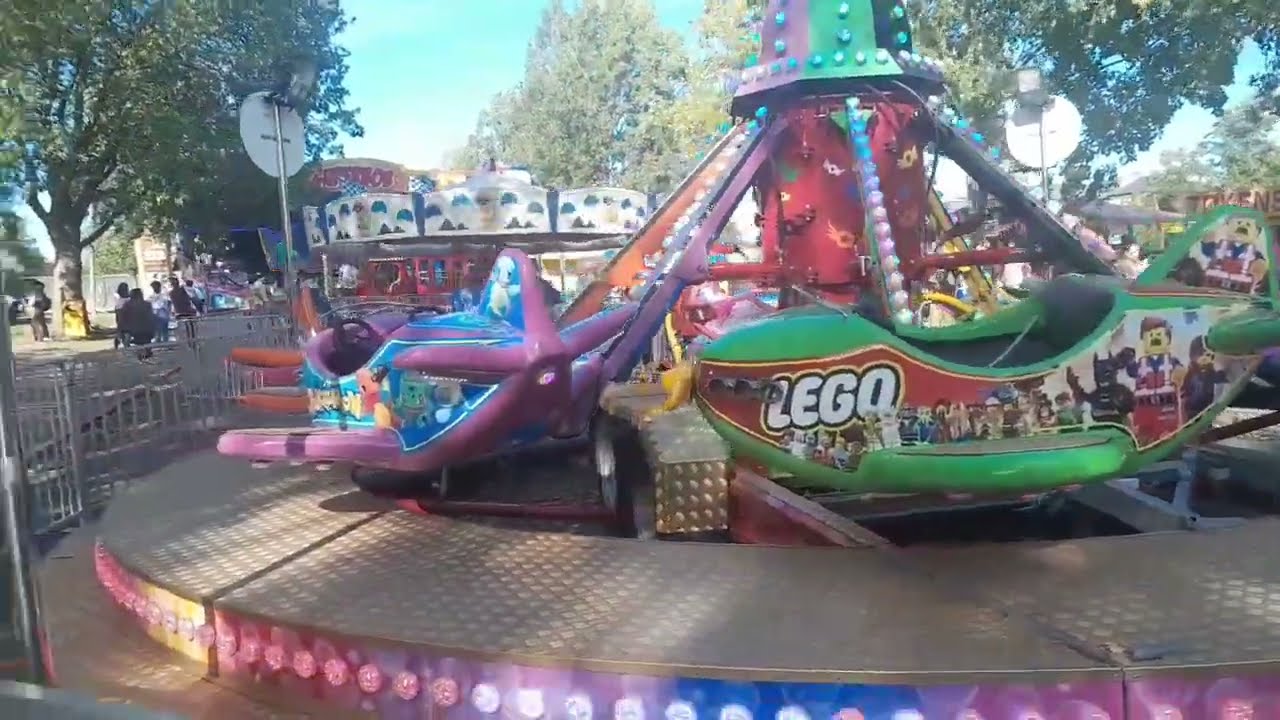London funfair vlog / funfair rides / amusement park  roller coaster / August Bank Holiday 2023