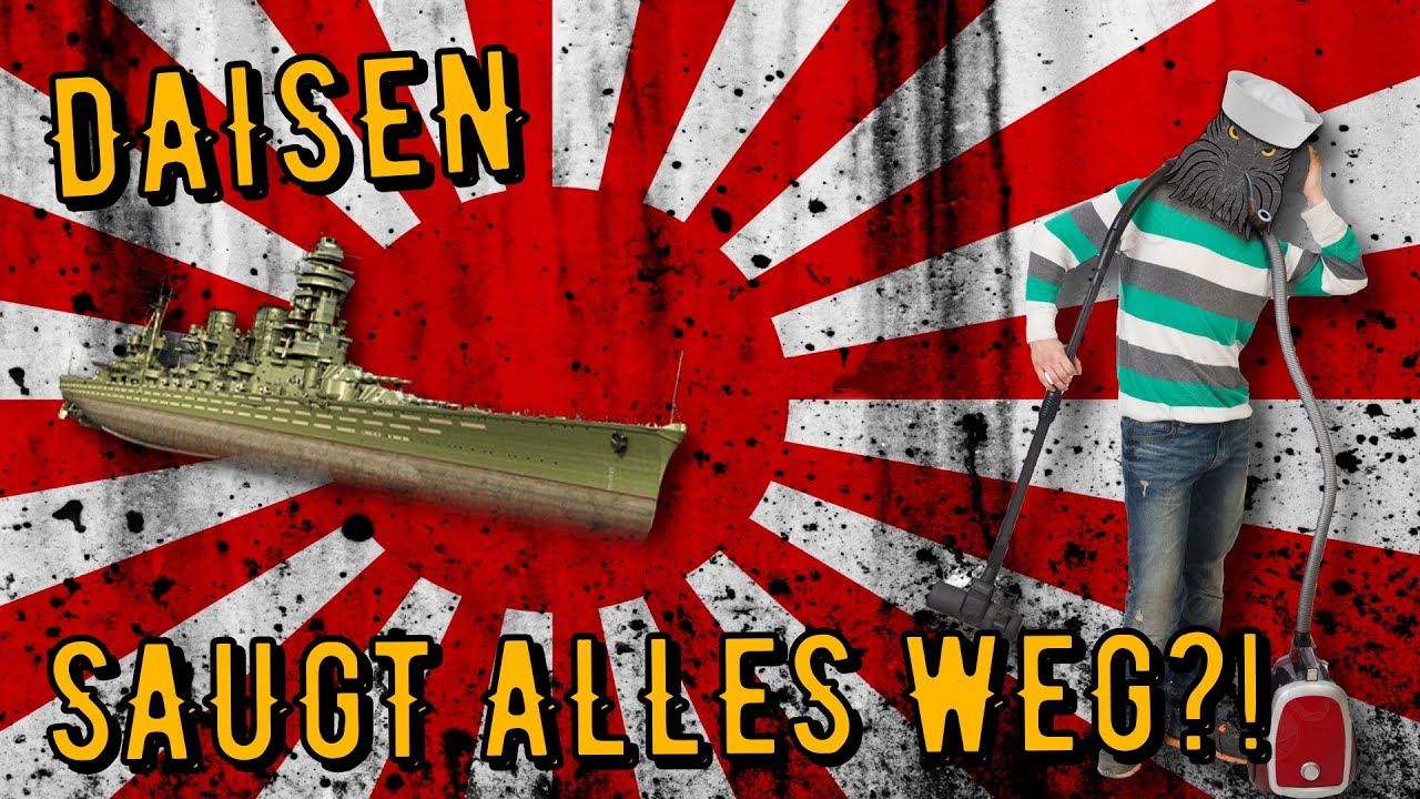 World of Warships Legends - DAISEN - Tier 8 - Saugt alles weg?! [deutsch/ gameplay]