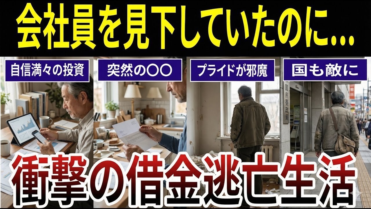 【因果応報】見下していた会社員を下回る地獄の生活！口コミ20選紹介します