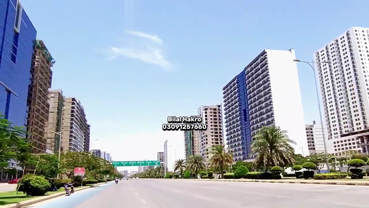 Bahria Town Karachi 03 May 2024 Updated Video Visit Main Jinnah Avenue About Ali Block Construction